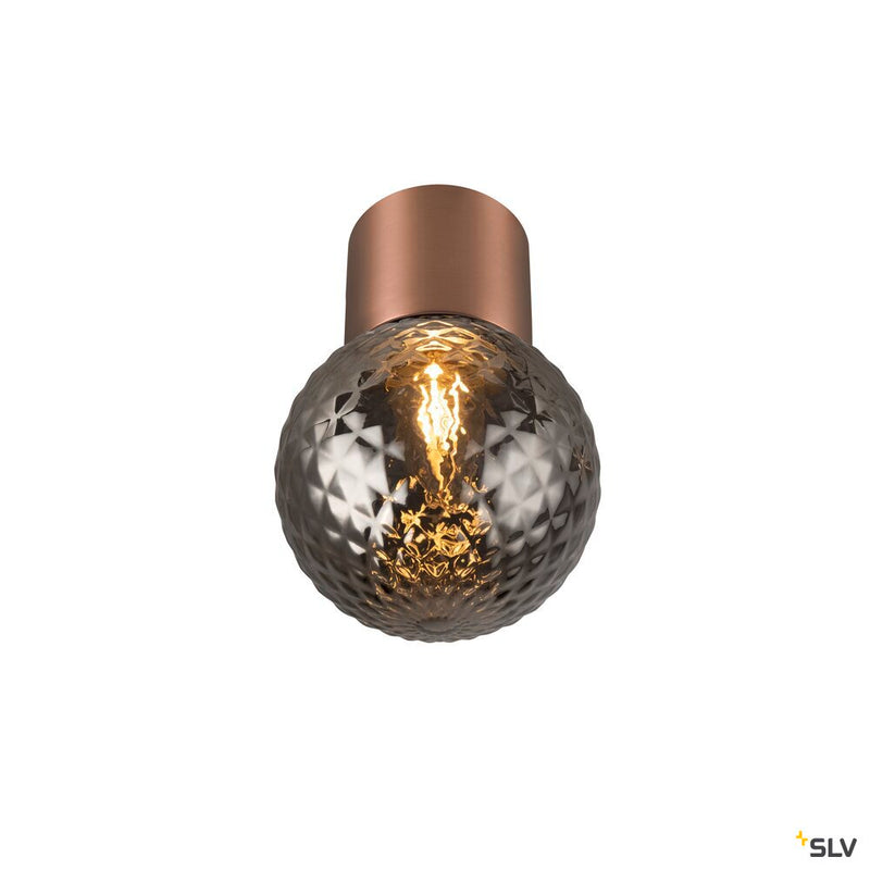 SLV 1008103 VARYT, ceiling-mounted light, round, 1x max. 6 W, E14, copper