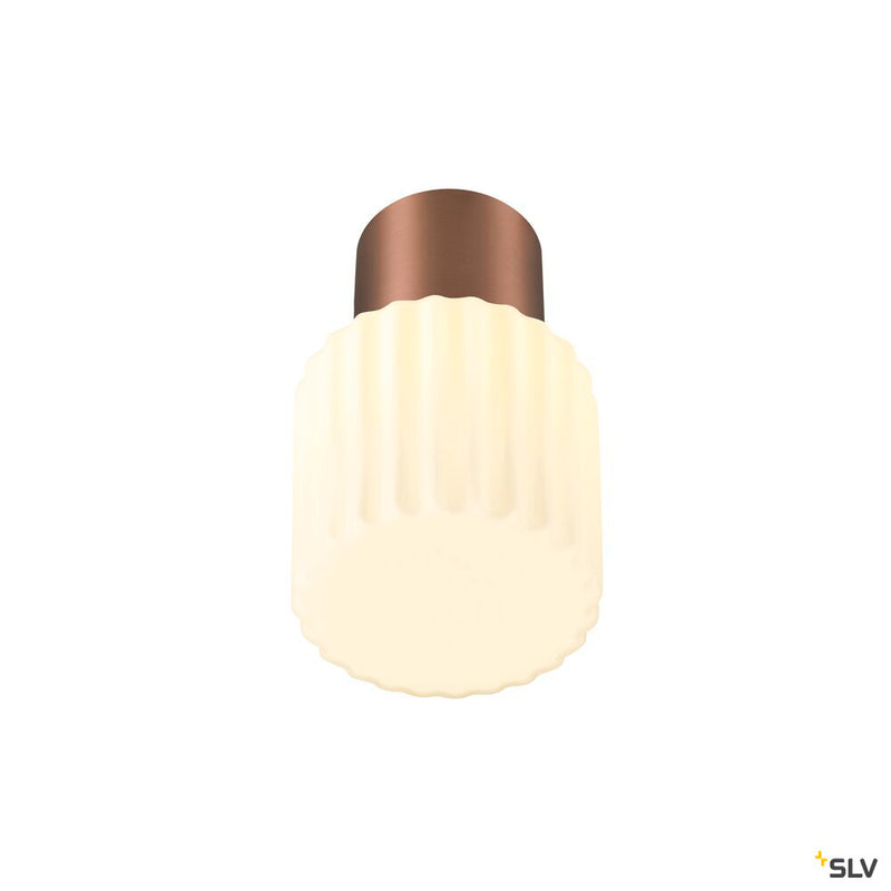 SLV 1008103 VARYT, ceiling-mounted light, round, 1x max. 6 W, E14, copper