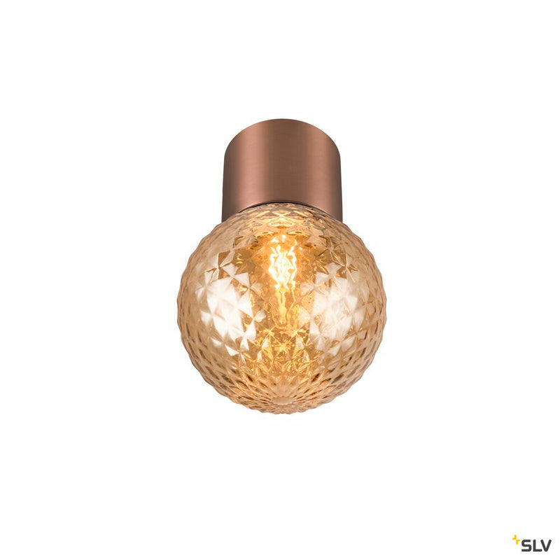 SLV 1008103 VARYT, ceiling-mounted light, round, 1x max. 6 W, E14, copper