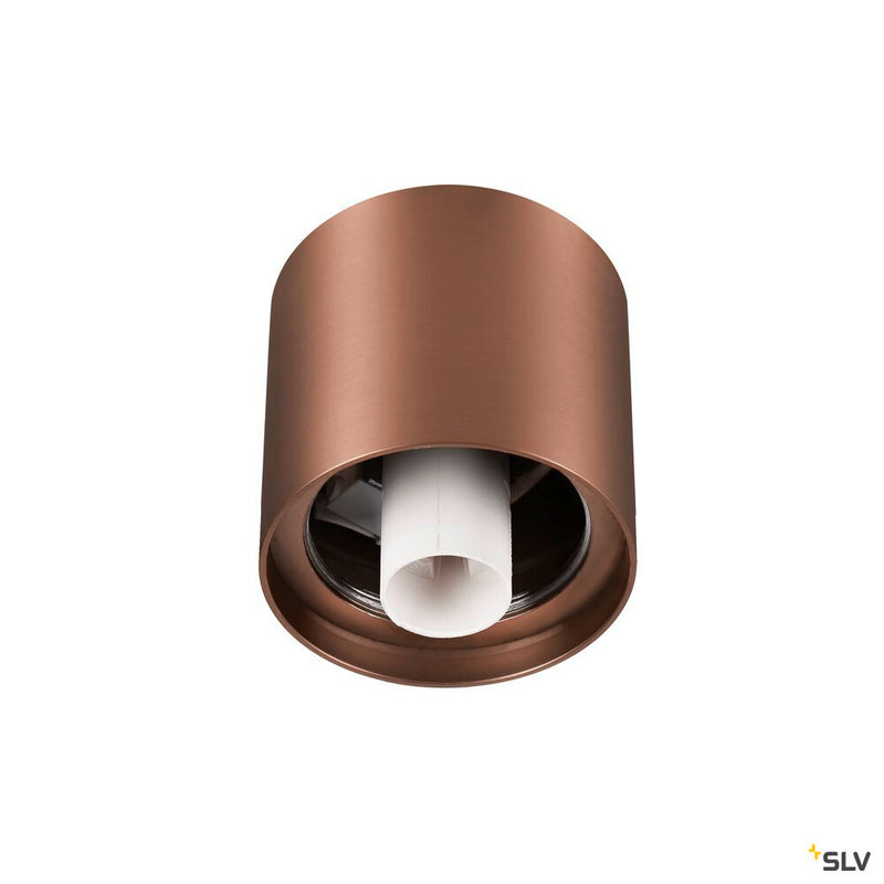 SLV 1008103 VARYT, ceiling-mounted light, round, 1x max. 6 W, E14, copper