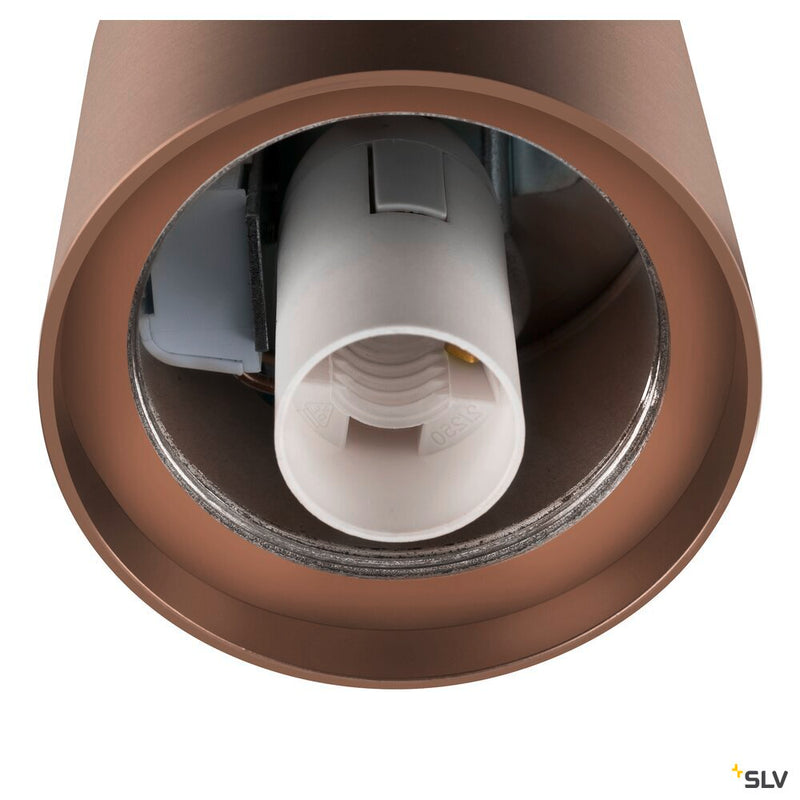 SLV 1008103 VARYT, ceiling-mounted light, round, 1x max. 6 W, E14, copper