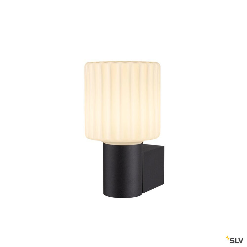 SLV 1007860 VARYT glass shade, pleated