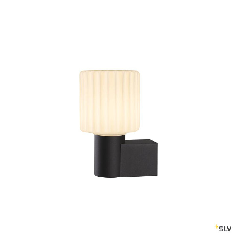 SLV 1007860 VARYT glass shade, pleated