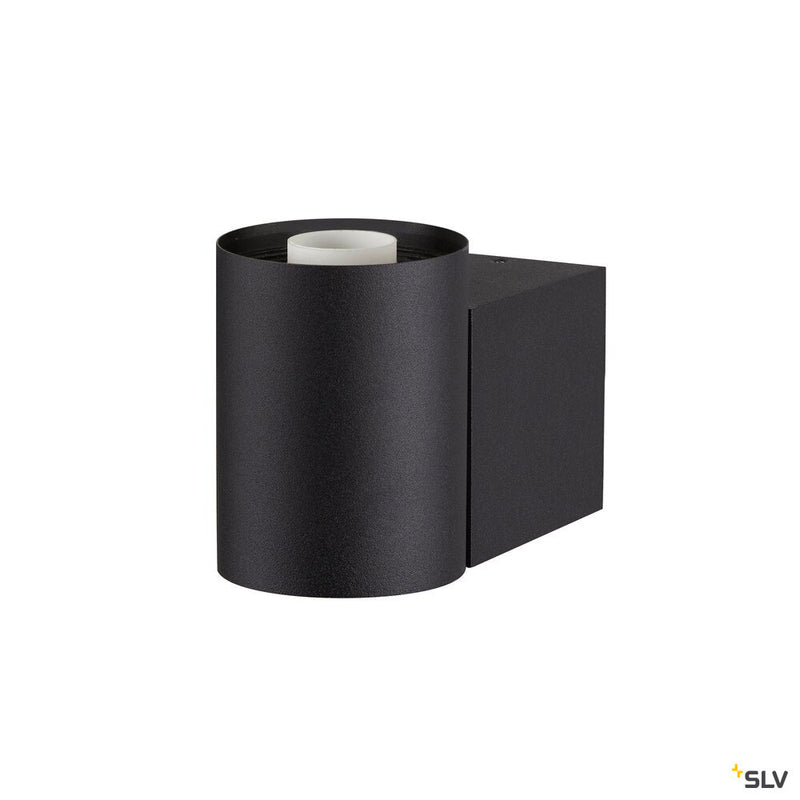 SLV 1008104 VARYT, wall-mounted light, round, 1x max. 6 W, E14, black
