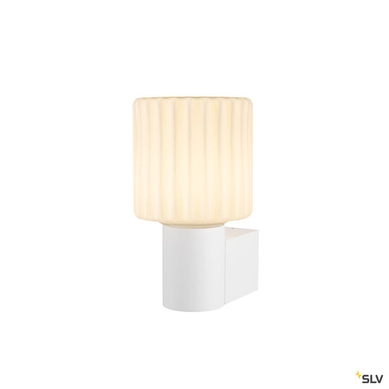 SLV 1007860 VARYT glass shade, pleated