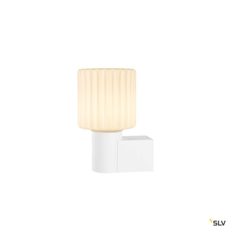 SLV 1008105 VARYT, wall-mounted light, round, 1x max. 6 W, E14, white