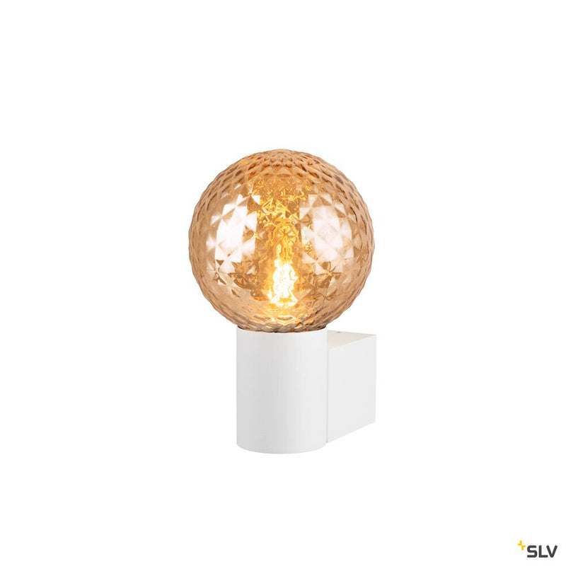 SLV 1008105 VARYT, wall-mounted light, round, 1x max. 6 W, E14, white