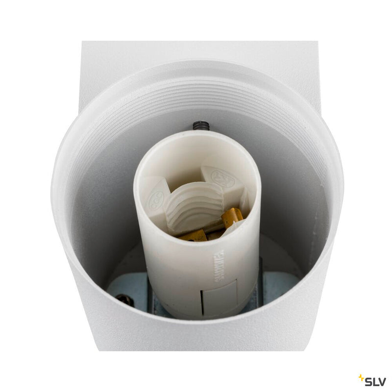 SLV 1008105 VARYT, wall-mounted light, round, 1x max. 6 W, E14, white