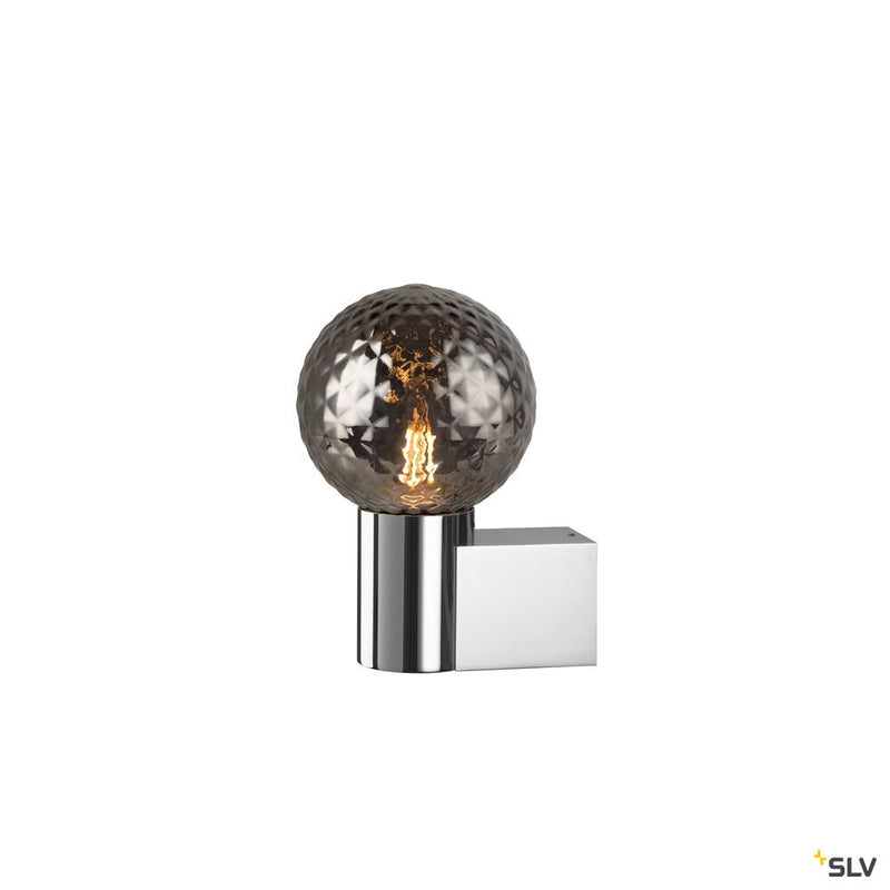 SLV 1007858 VARYT glass shade, Diamant smoke