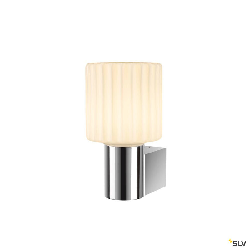 SLV 1008106 VARYT, wall-mounted light, round, 1x max. 6 W, E14, chrome