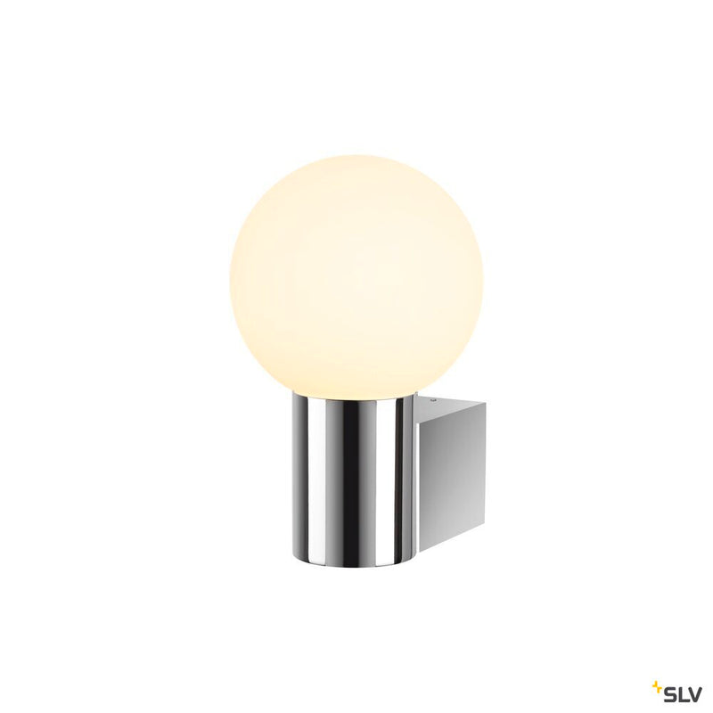 SLV 1008106 VARYT, wall-mounted light, round, 1x max. 6 W, E14, chrome