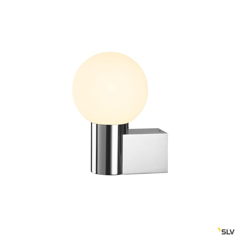 SLV 1008106 VARYT, wall-mounted light, round, 1x max. 6 W, E14, chrome