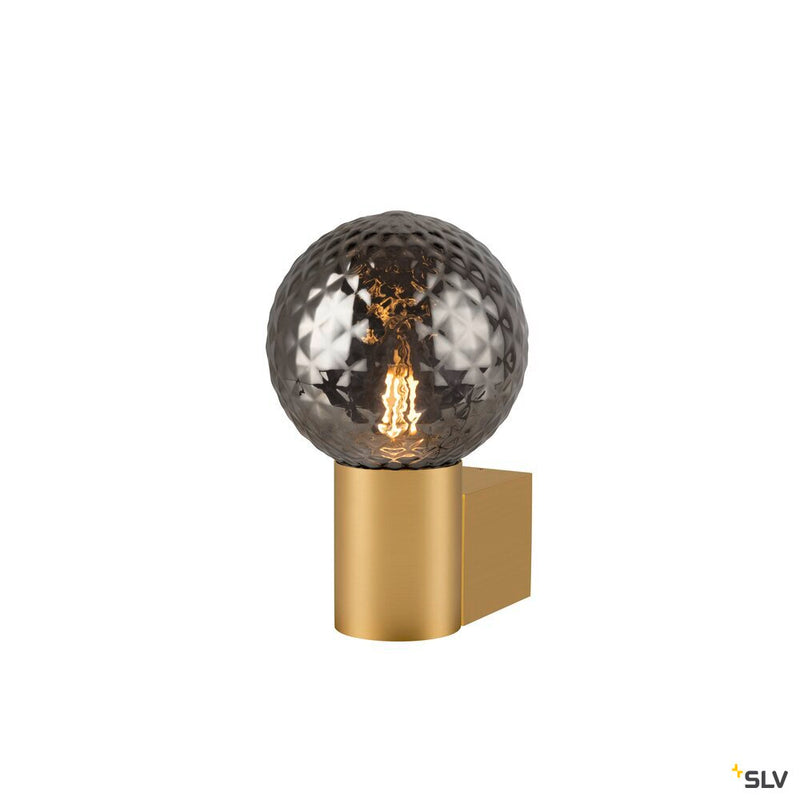 SLV 1008107 VARYT, wall-mounted light, round, 1x max. 6 W, E14, brass