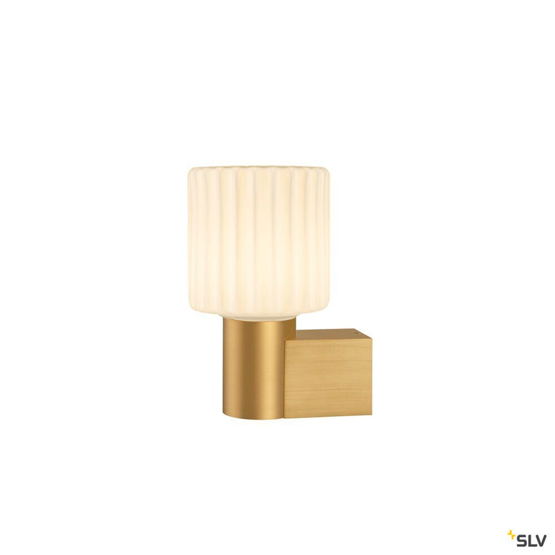 SLV 1007860 VARYT glass shade, pleated