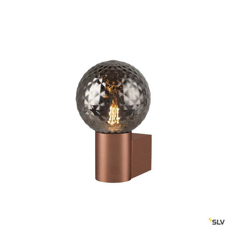 SLV 1008108 VARYT, wall-mounted light, round, 1x max. 6 W, E14, copper