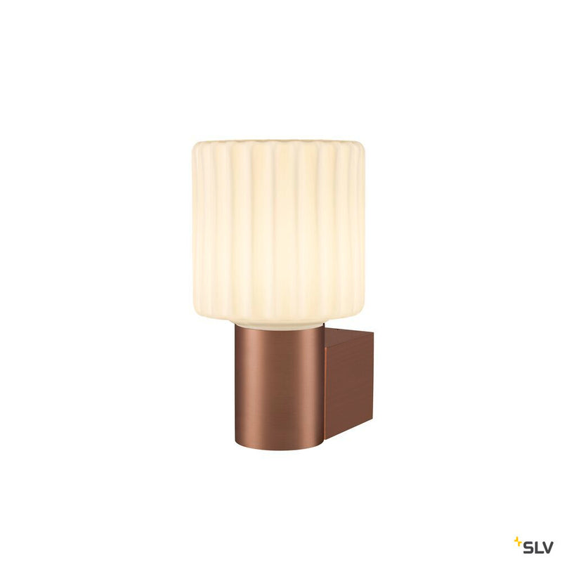SLV 1008108 VARYT, wall-mounted light, round, 1x max. 6 W, E14, copper