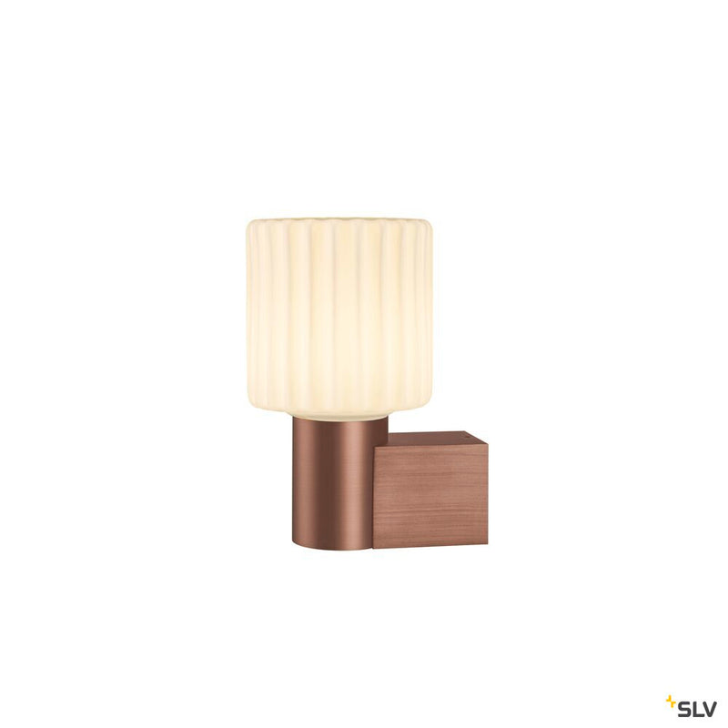 SLV 1007860 VARYT glass shade, pleated