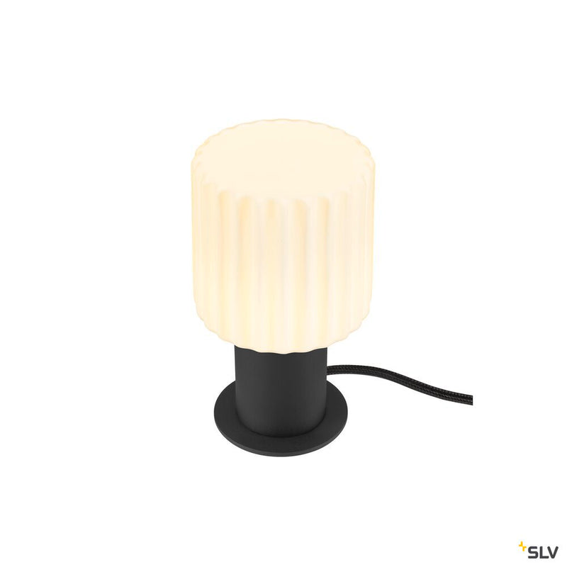 SLV 1007860 VARYT glass shade, pleated
