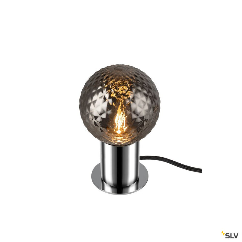 SLV 1008111 VARYT, table lamp, round, 1x max. 6 W, E14, chrome