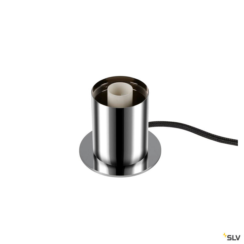 SLV 1008111 VARYT, table lamp, round, 1x max. 6 W, E14, chrome