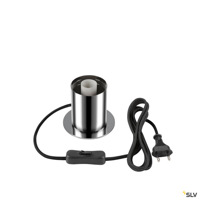 SLV 1008111 VARYT, table lamp, round, 1x max. 6 W, E14, chrome