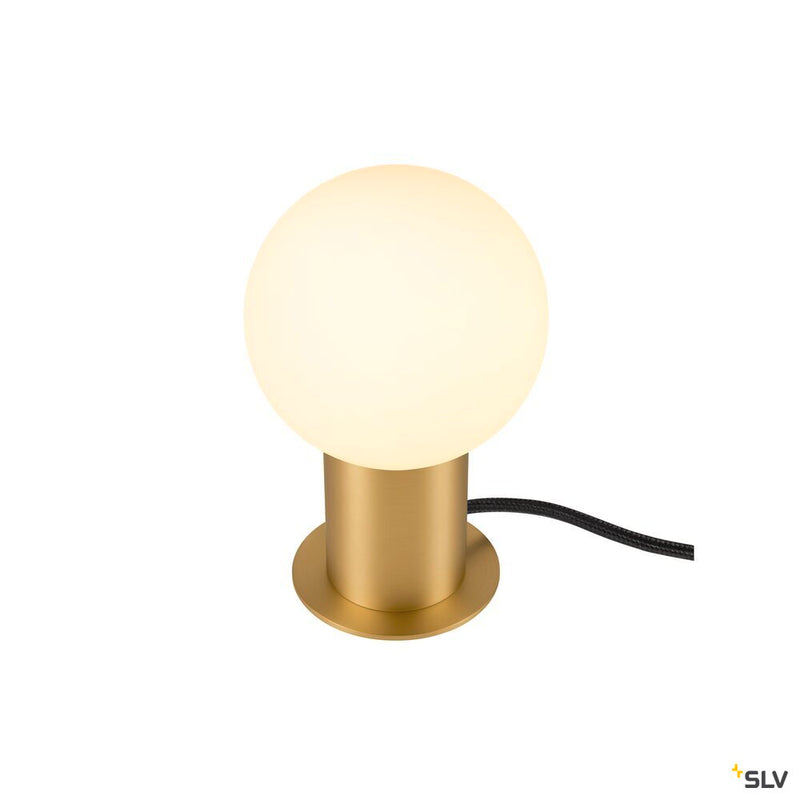 SLV 1008112 VARYT, table lamp, round, 1x max. 6 W, E14, brass