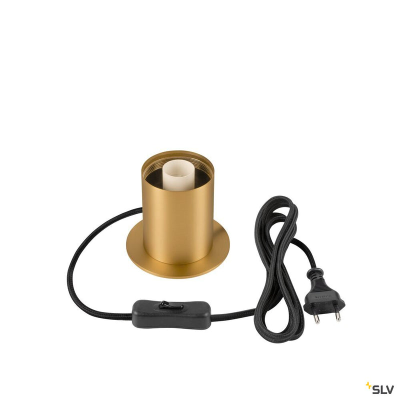 SLV 1008112 VARYT, table lamp, round, 1x max. 6 W, E14, brass