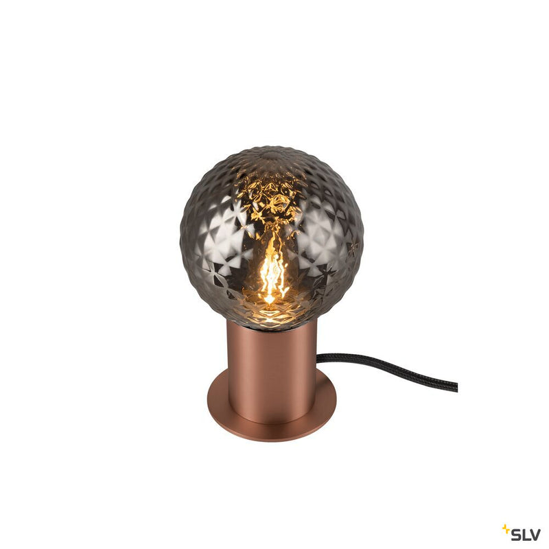 SLV 1008113 VARYT, table lamp, round, 1x max. 6 W, E14, copper
