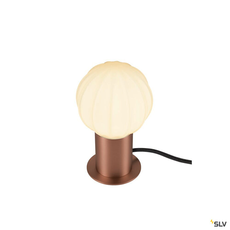 SLV 1008113 VARYT, table lamp, round, 1x max. 6 W, E14, copper