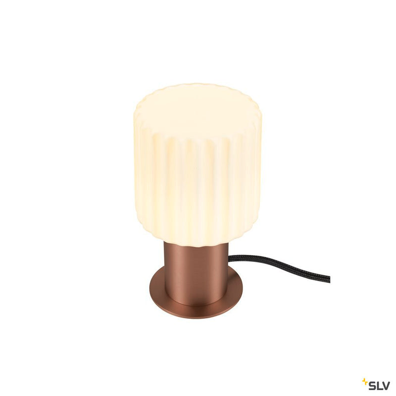 SLV 1007860 VARYT glass shade, pleated