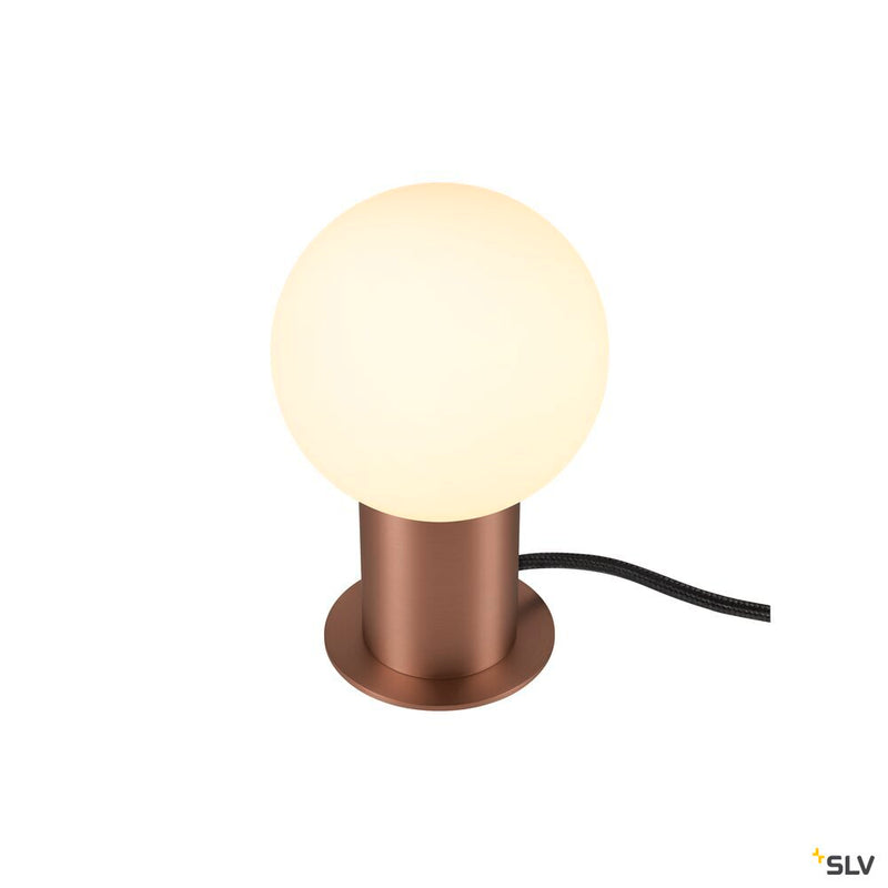 SLV 1008113 VARYT, table lamp, round, 1x max. 6 W, E14, copper