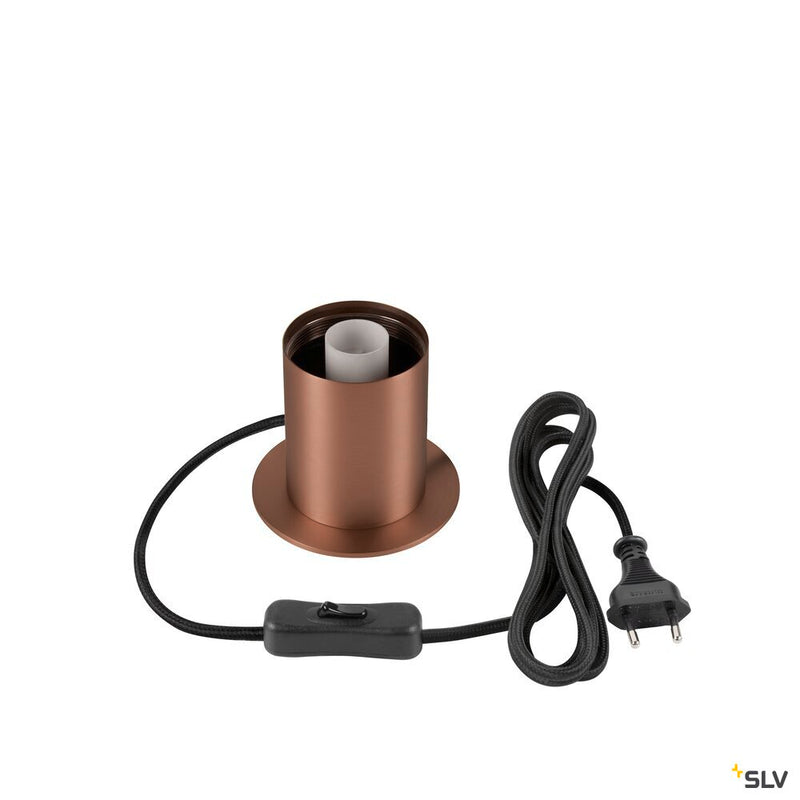 SLV 1008113 VARYT, table lamp, round, 1x max. 6 W, E14, copper