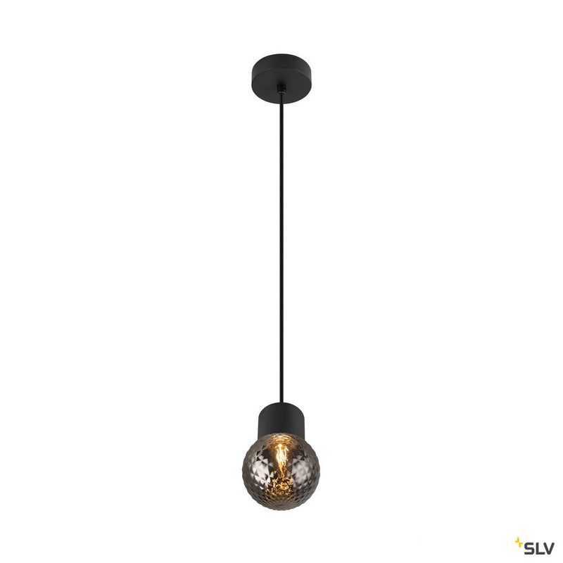 SLV 1007858 VARYT glass shade, Diamant smoke