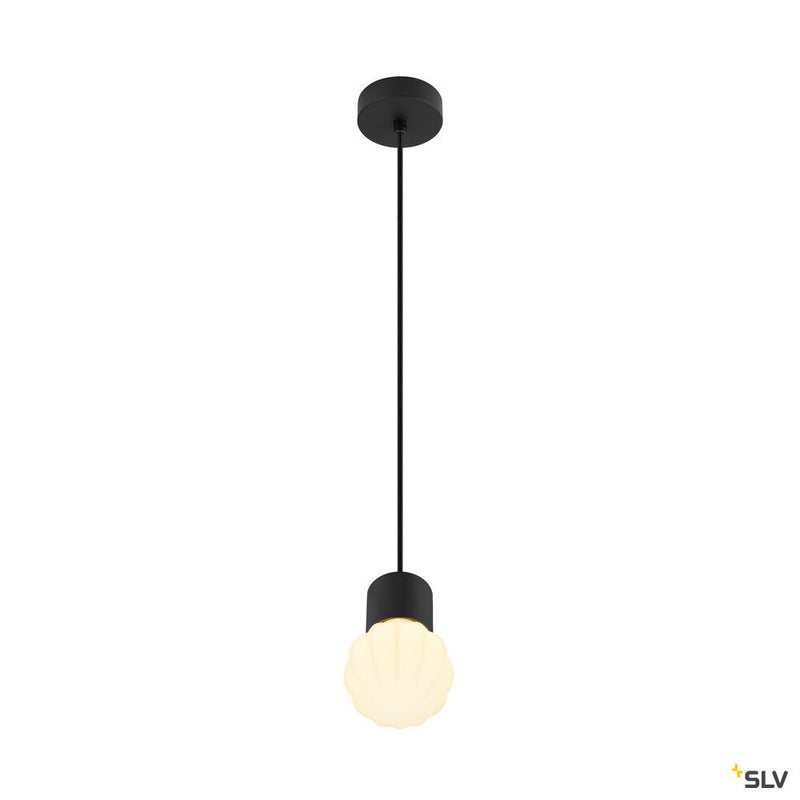 SLV 1008114 VARYT, pendant light, E14, pendant length 150 cm, 1x max. 6 W, black