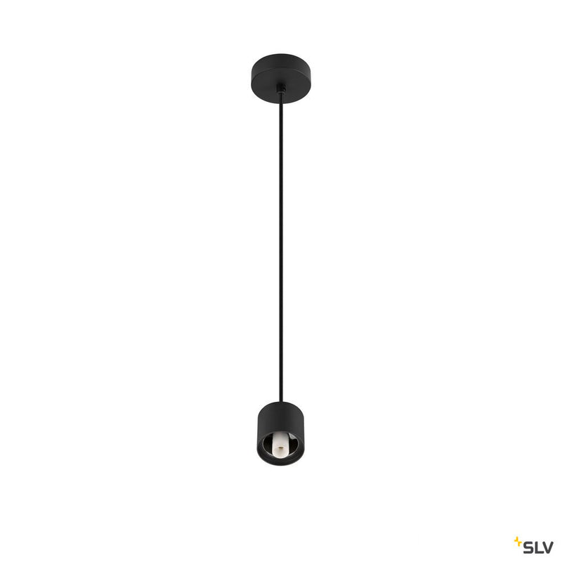 SLV 1008114 VARYT, pendant light, E14, pendant length 150 cm, 1x max. 6 W, black
