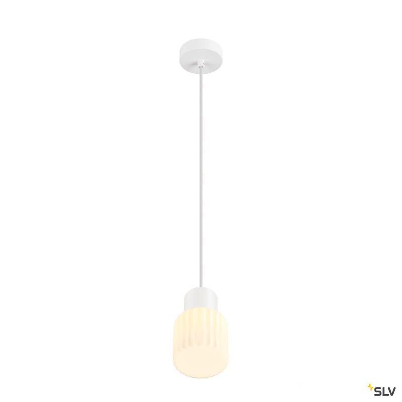 SLV 1007860 VARYT glass shade, pleated