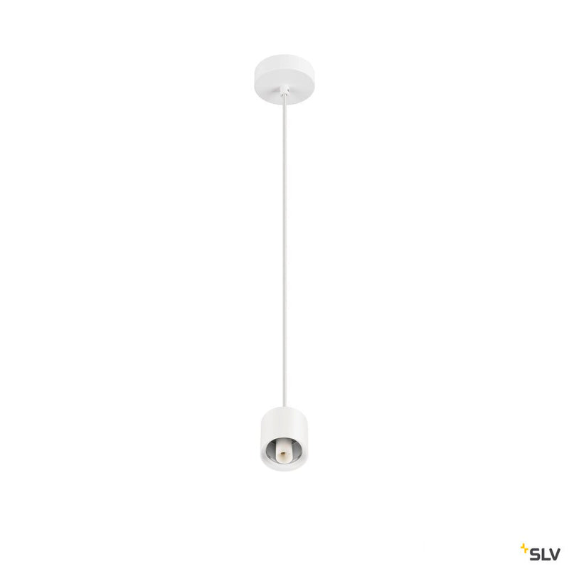 SLV 1008115 VARYT, pendant light, E14, pendant length 150 cm, 1x max. 6 W, white