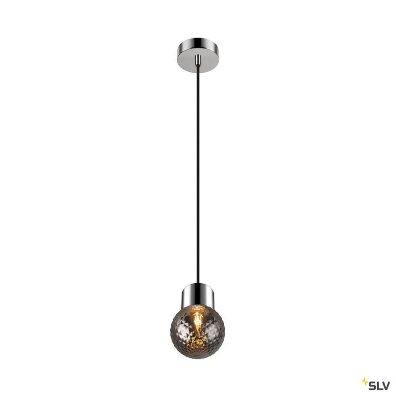 SLV 1007858 VARYT glass shade, Diamant smoke
