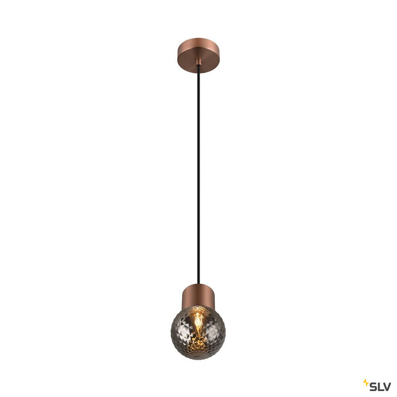 SLV 1007858 VARYT glass shade, Diamant smoke