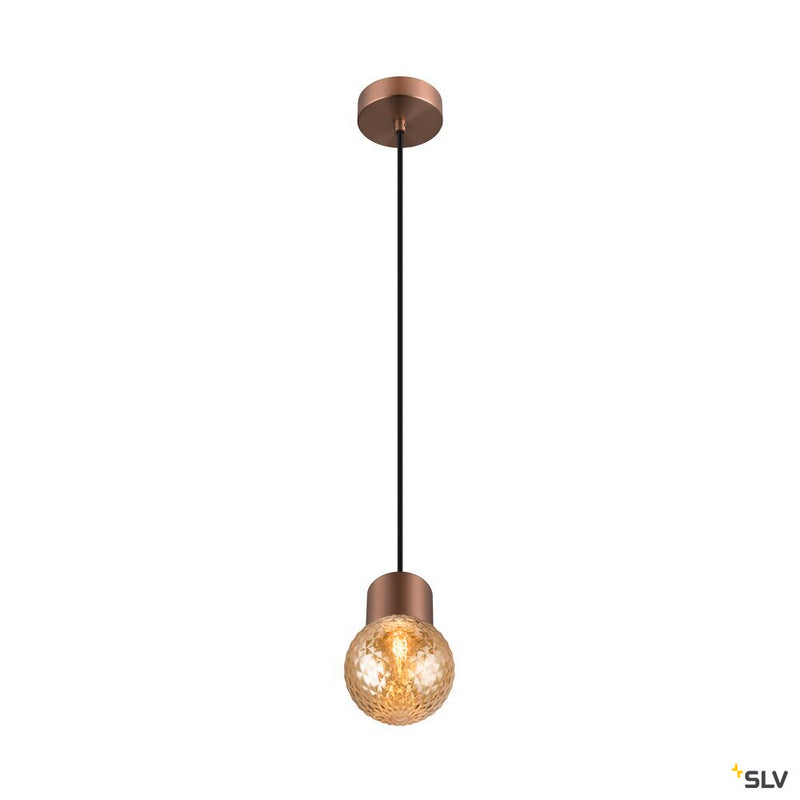 SLV 1008023 VARYT glass shade, Diamant amber