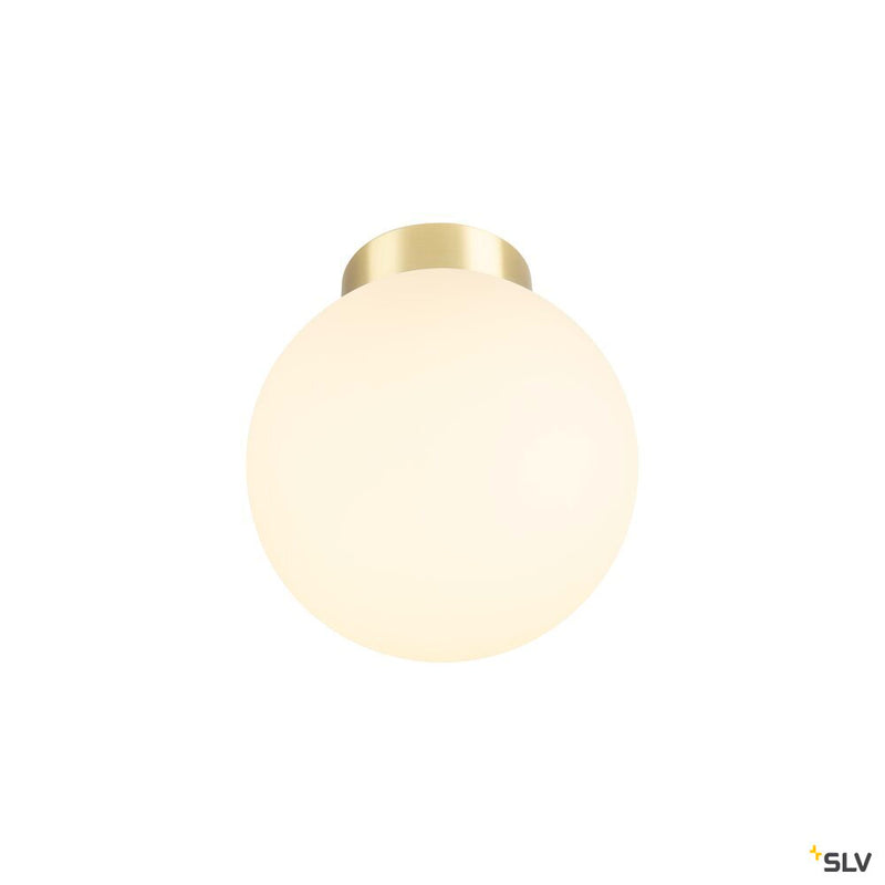 SLV 1008126 SUN 20, ceiling-mounted light, round, 1x max. 60 W, E27, gold