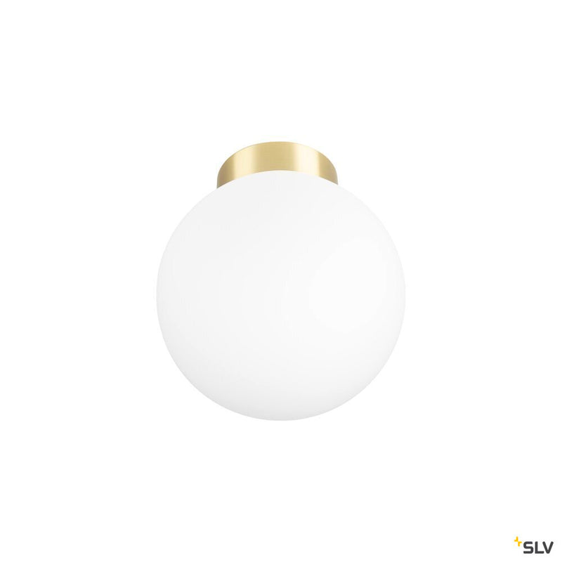 SLV 1008126 SUN 20, ceiling-mounted light, round, 1x max. 60 W, E27, gold
