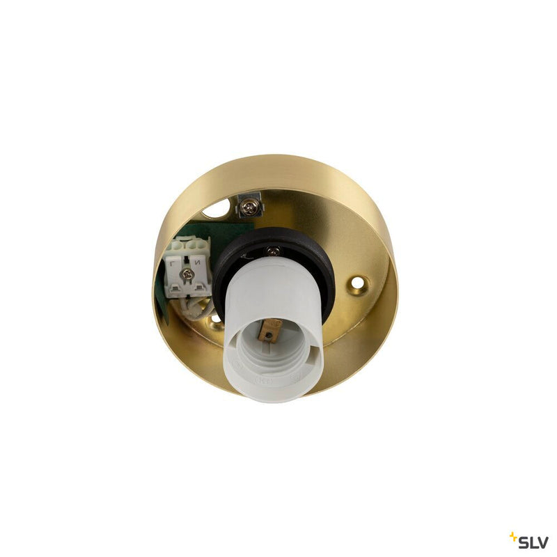 SLV 1008126 SUN 20, ceiling-mounted light, round, 1x max. 60 W, E27, gold