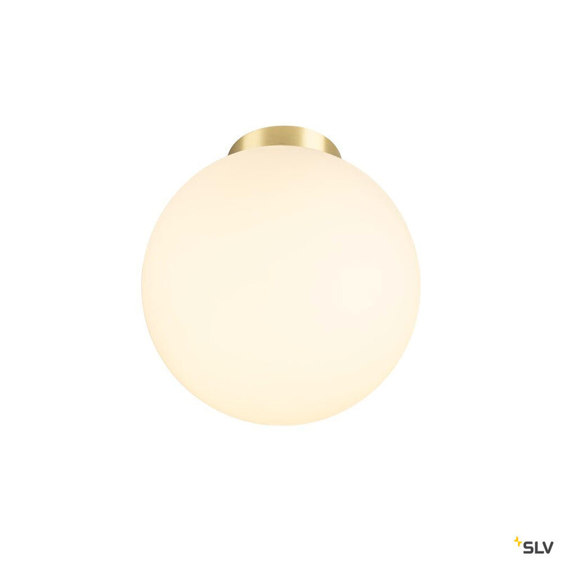 SLV 1008128 SUN 30, ceiling-mounted light, round, 1x max. 60 W, E27, gold
