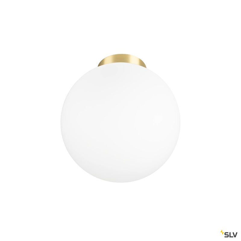 SLV 1008128 SUN 30, ceiling-mounted light, round, 1x max. 60 W, E27, gold