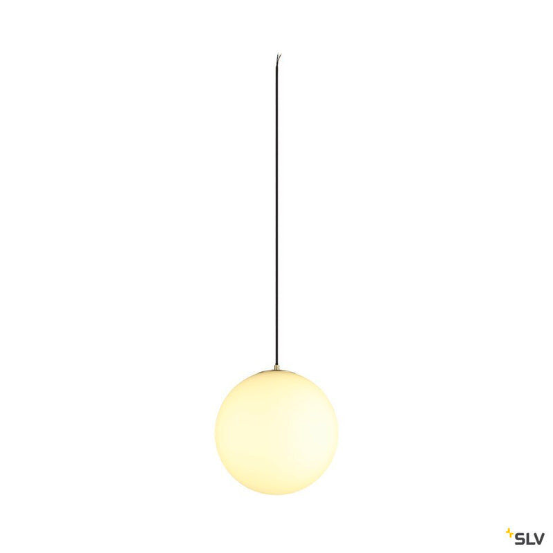 SLV 1008136 SUN 30, pendant light, E27, open cable end, 1x max. 40 W, matt gold