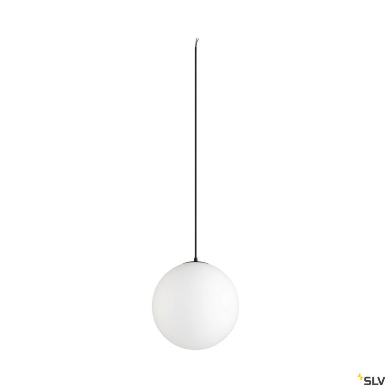 SLV 1008137 SUN 30, pendant light, E27, open cable end, 1x max. 40 W, matt black