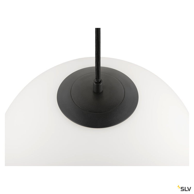 SLV 1008137 SUN 30, pendant light, E27, open cable end, 1x max. 40 W, matt black