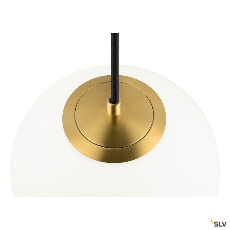 SLV 1008138 SUN 20, pendant light, E27, open cable end, 1x max. 40 W, matt gold