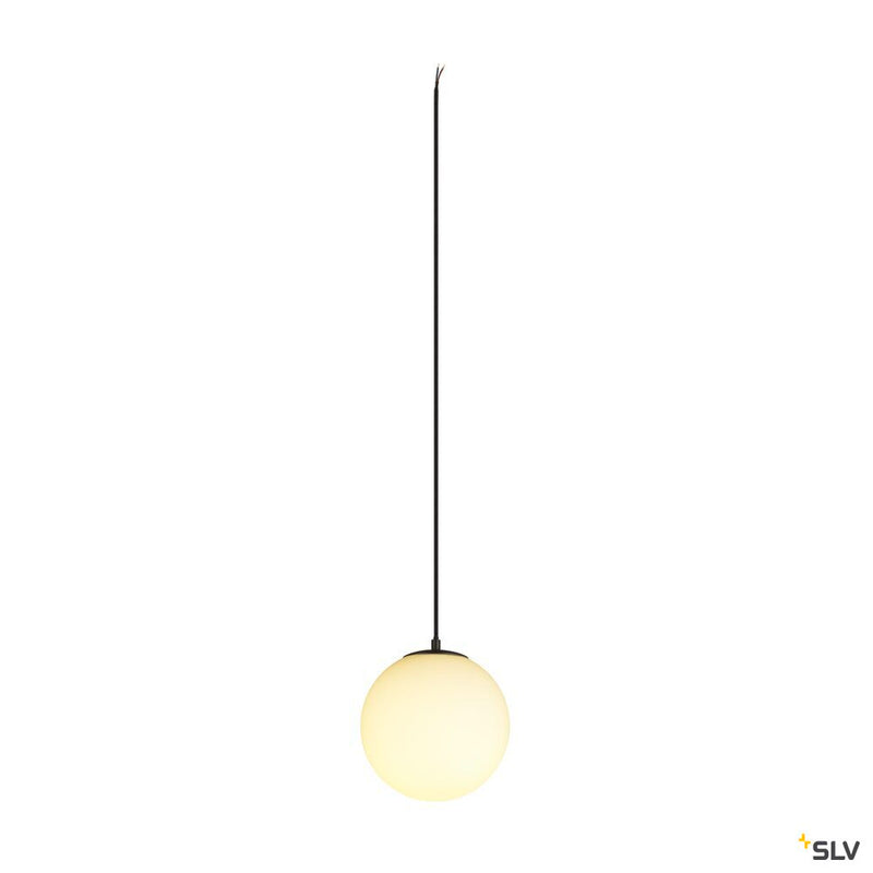SLV 1008139 SUN 20, pendant light, E27, open cable end, 1x max. 40 W, matt black